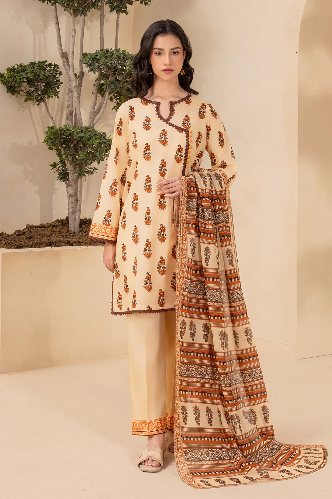 Shirt Shalwar Dupatta - 0876 - Image 8