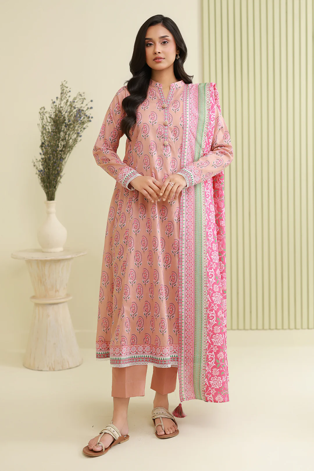 Shirt Shalwar Dupatta - 0878 - Image 8
