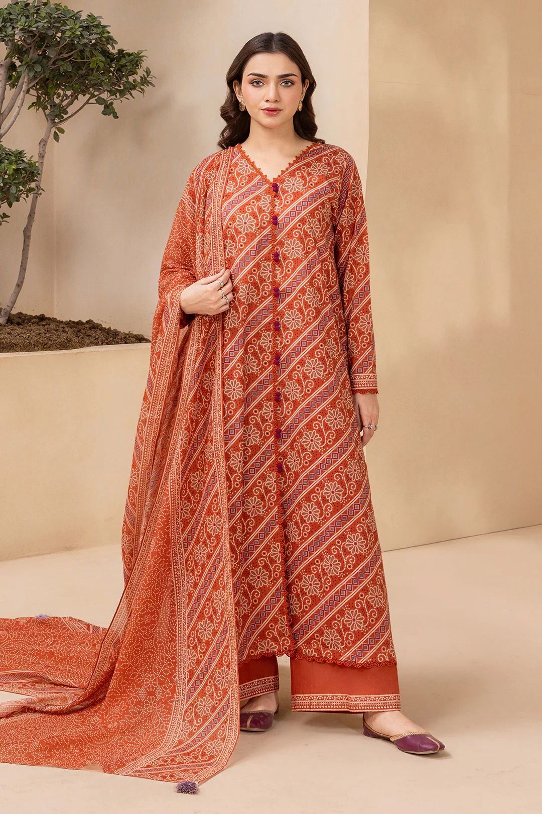 Shirt Shalwar Dupatta - 0880 - Image 4