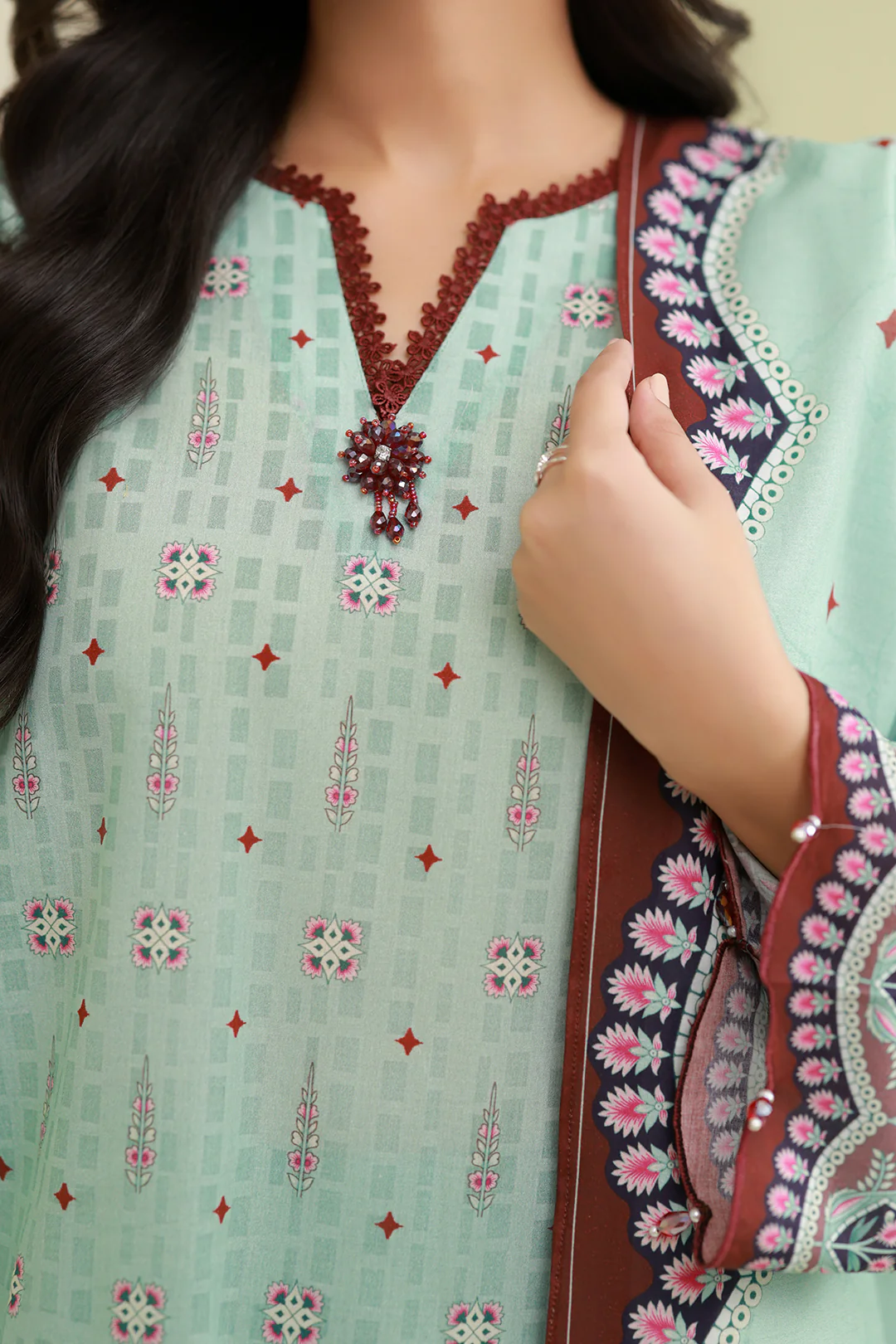 Shirt Shalwar Dupatta - 0882 - Image 8