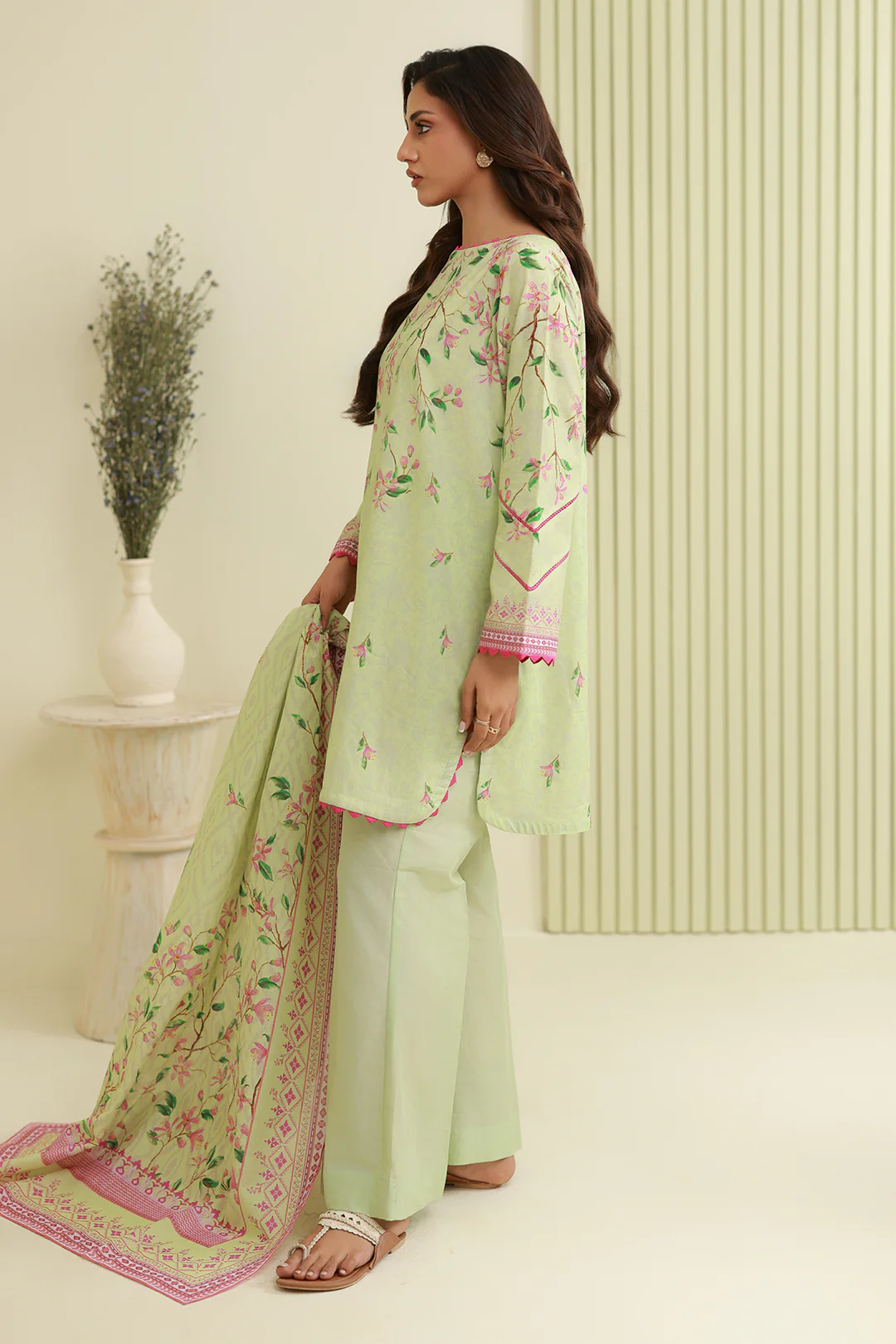 Shirt Shalwar Dupatta - 0884 - Image 5