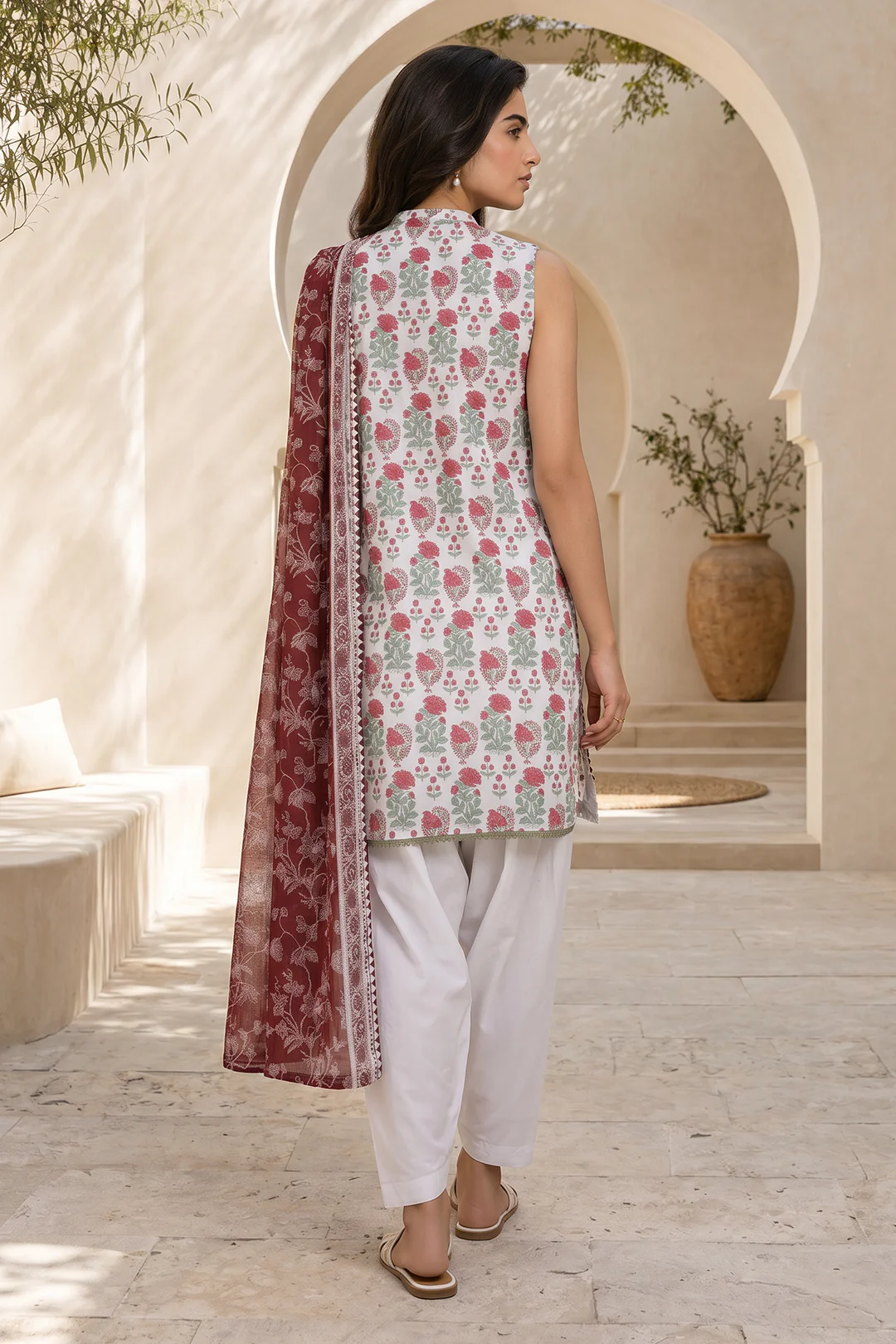 Shirt Shalwar Dupatta - 0885 - Image 5