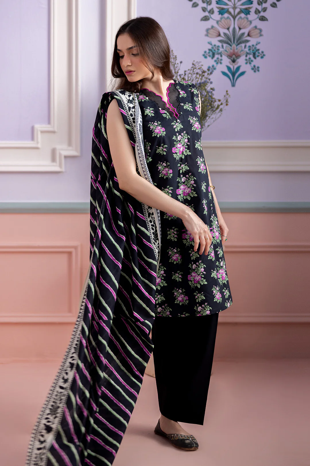 Shirt Shalwar Dupatta - 0886 - Image 4