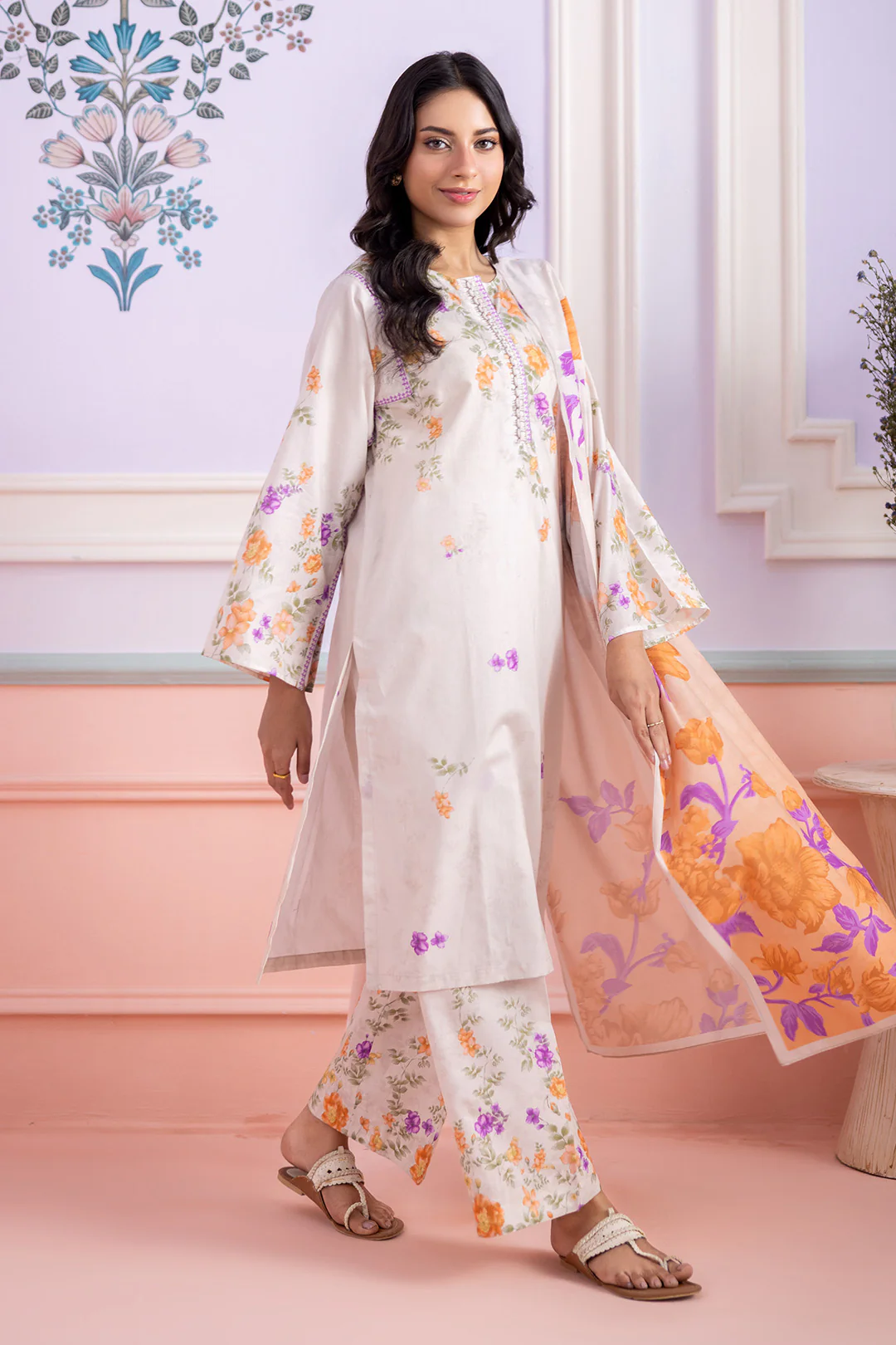 Shirt Shalwar Dupatta - 0889 - Image 3