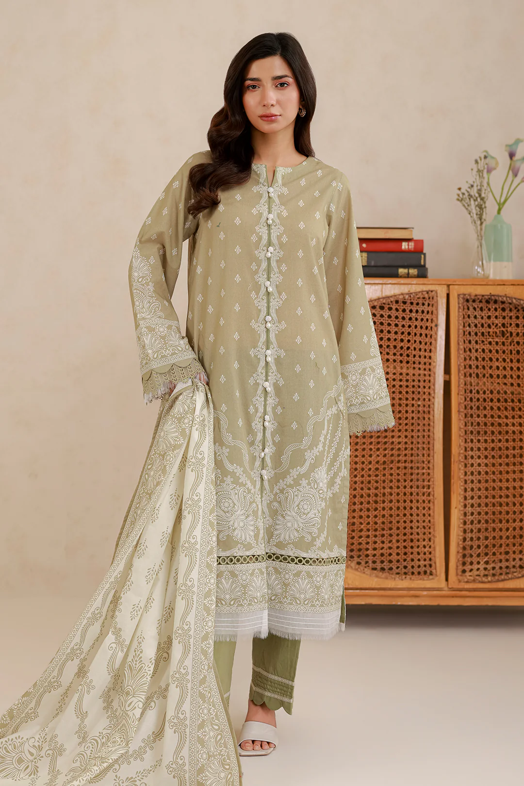 Shirt Shalwar Dupatta - 0895 - Image 4