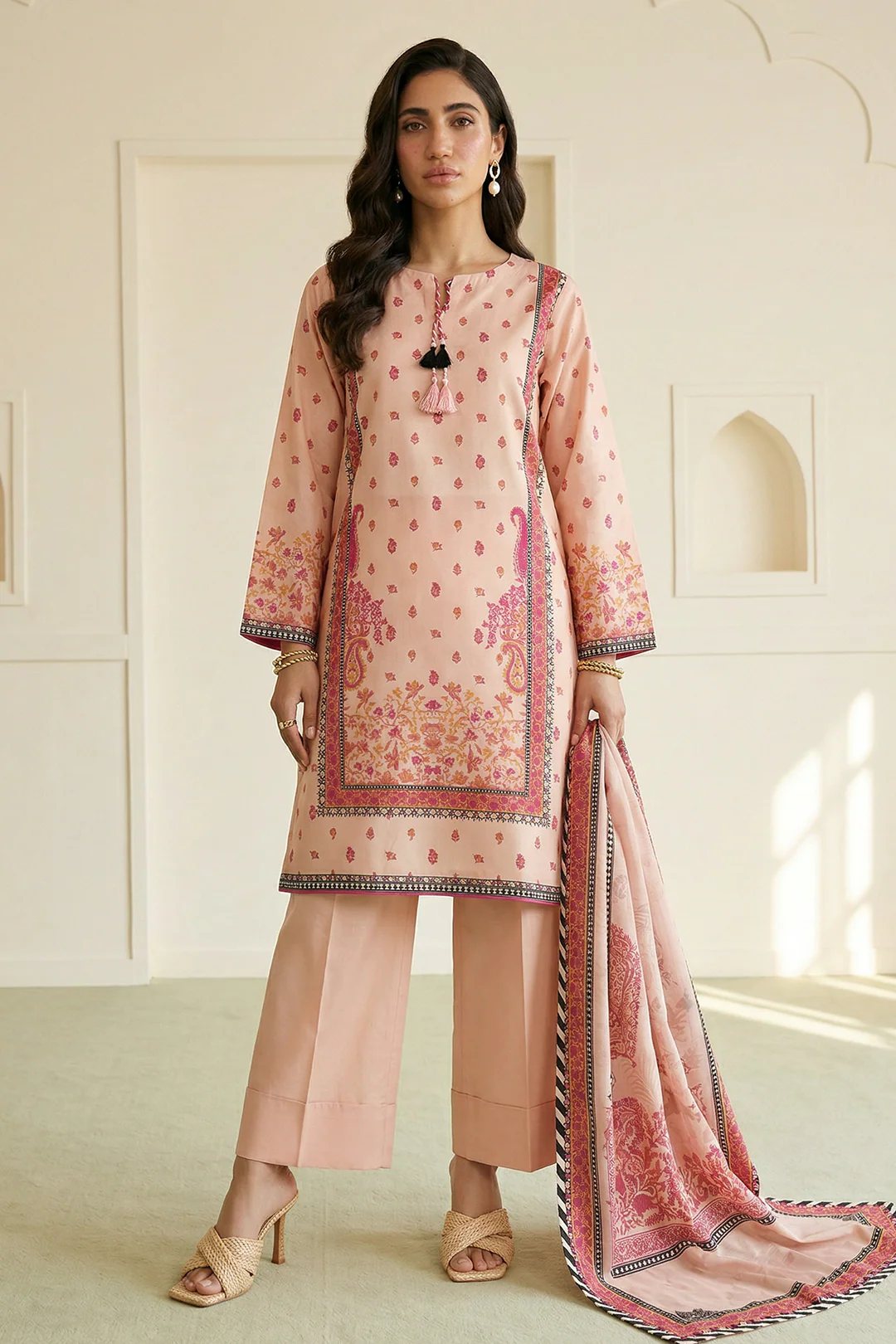 Shirt Shalwar Dupatta - 0937 - Image 3