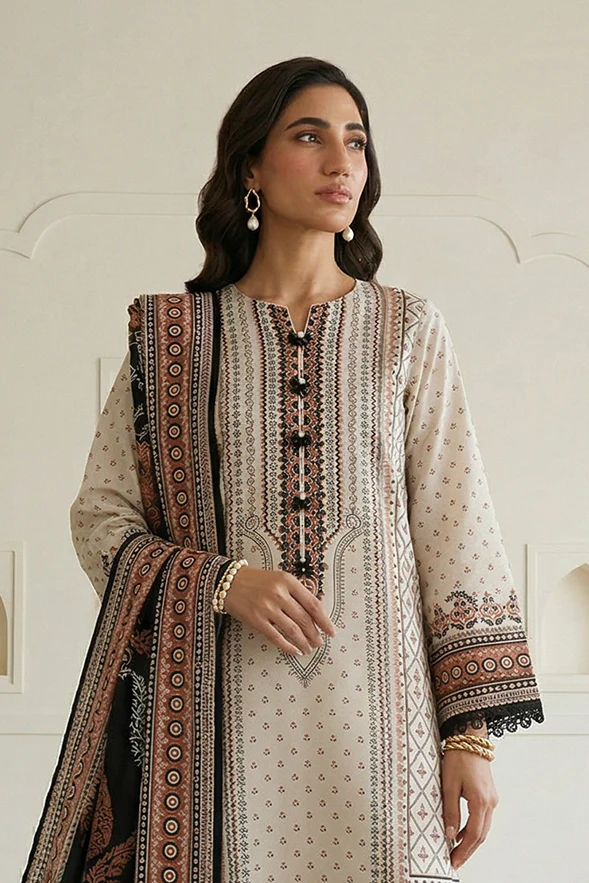Shirt Shalwar Dupatta - 0940 - Image 2