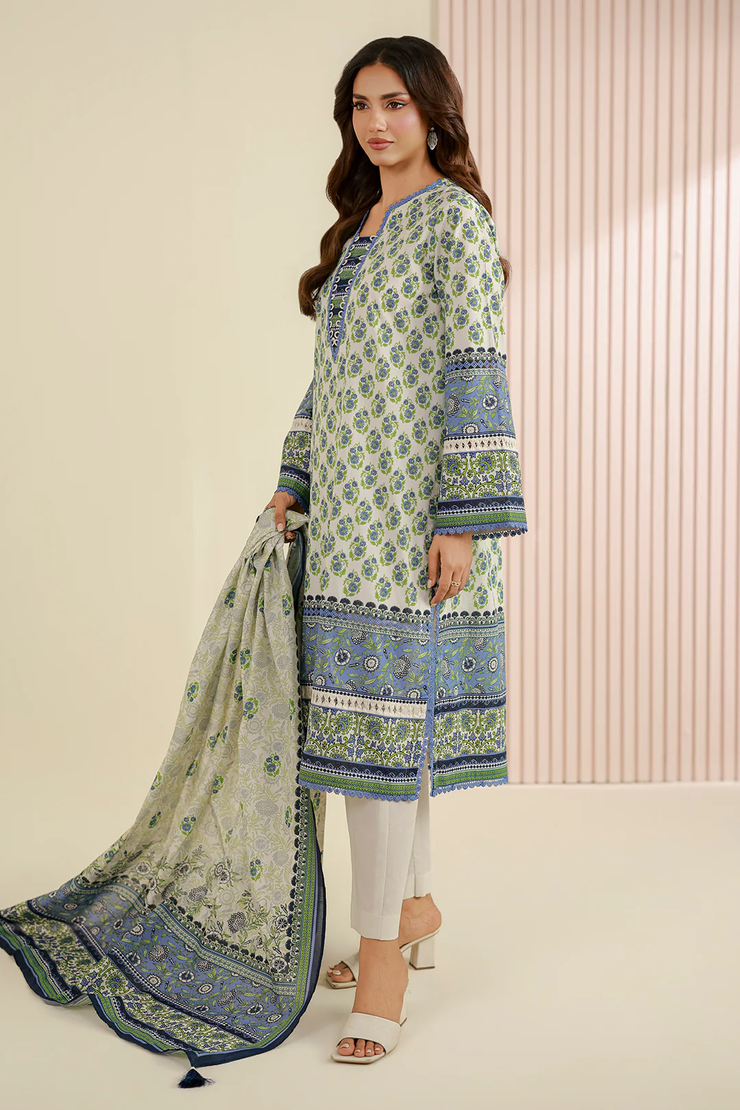 Shirt Shalwar Dupatta - 0949 - Image 4