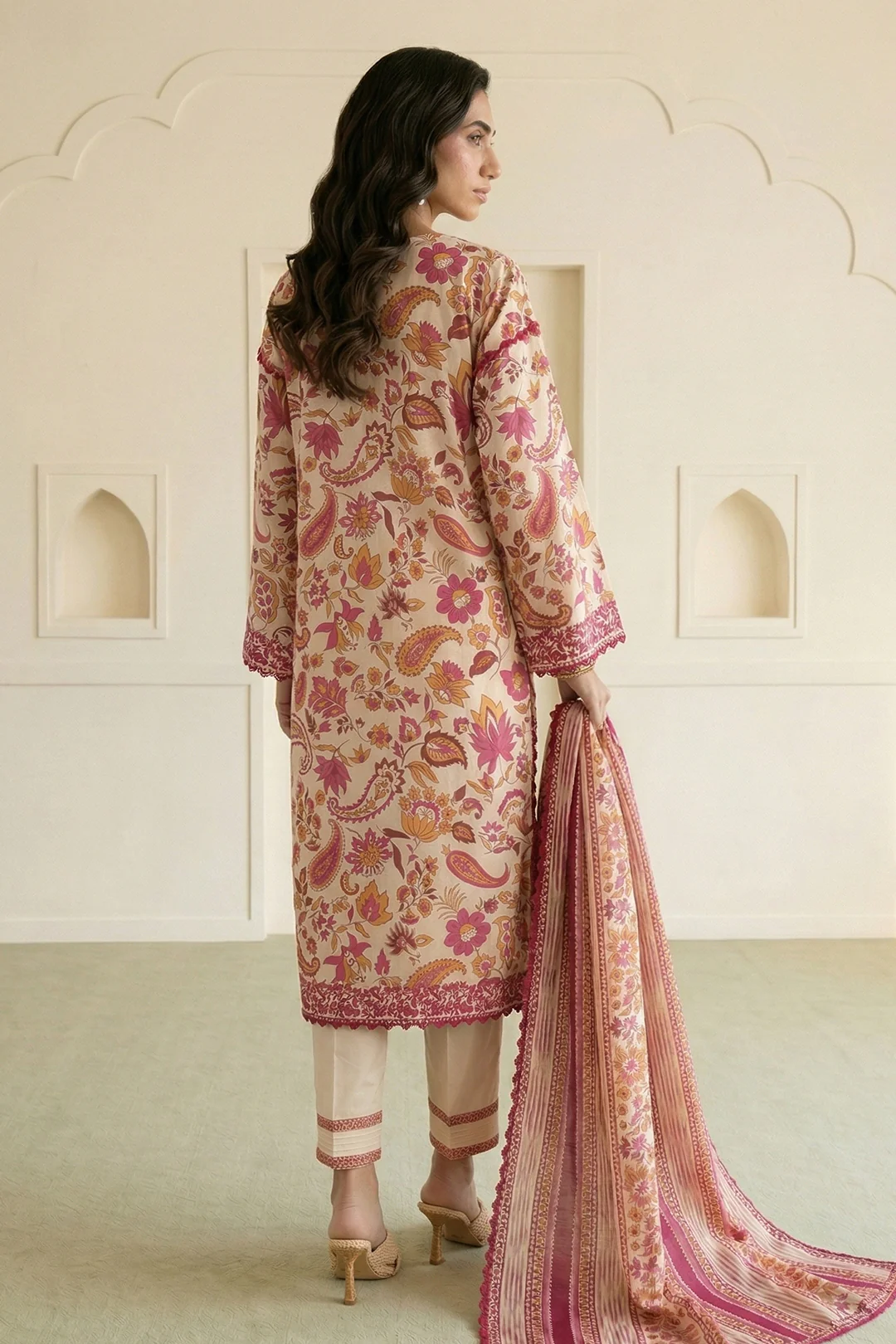Shirt Shalwar Dupatta - 0950 - Image 7