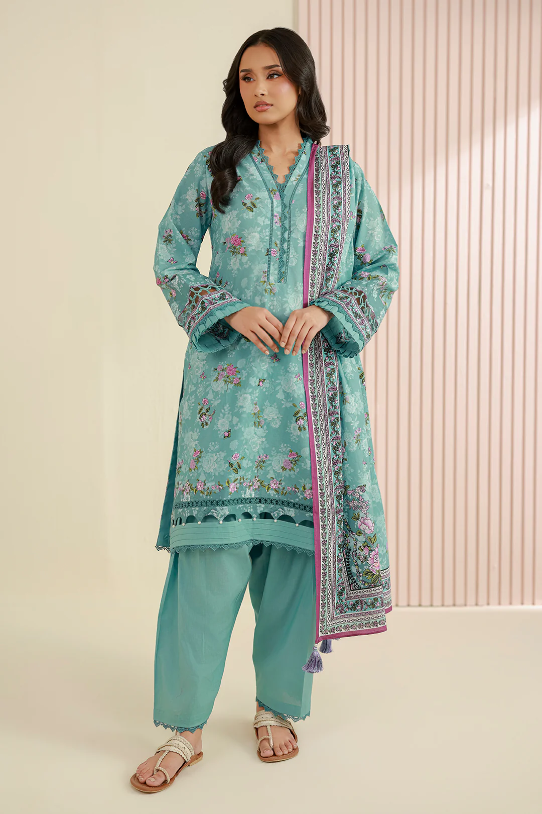 Shirt Shalwar Dupatta - 0951 - Image 4