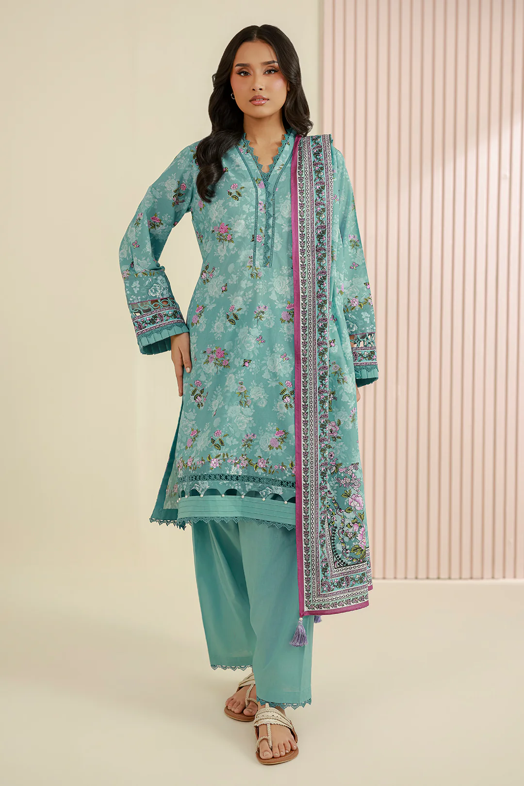 Shirt Shalwar Dupatta - 0951 - Image 8