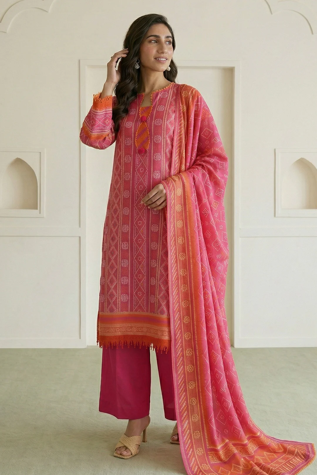 Shirt Shalwar Dupatta - 0952 - Image 3