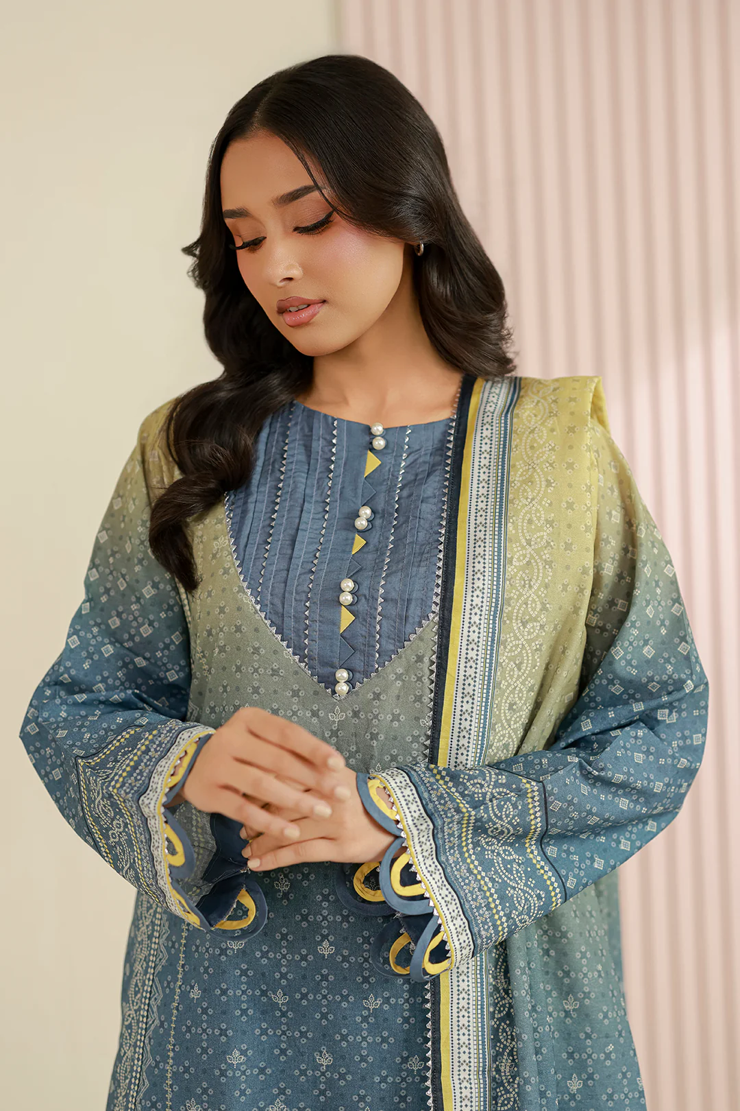 Shirt Shalwar Dupatta - 1005 - Image 6