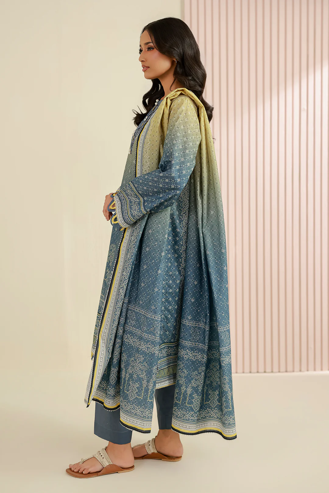 Shirt Shalwar Dupatta - 1005 - Image 8