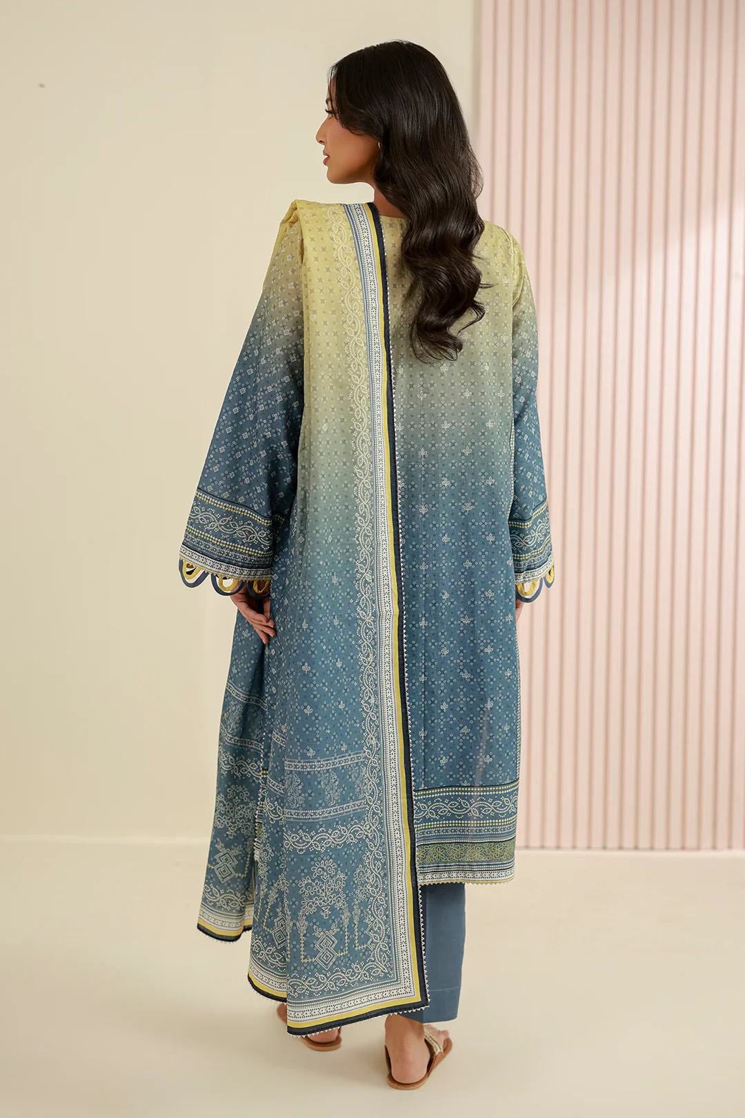 Shirt Shalwar Dupatta - 1005 - Image 9