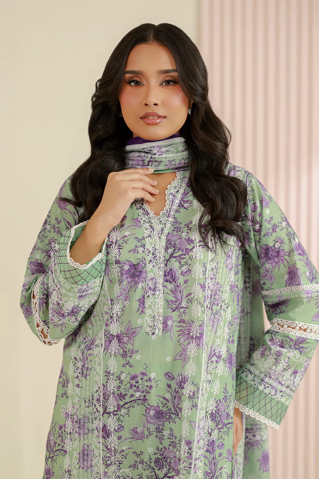 Shirt Shalwar Dupatta - 1013 - Image 3
