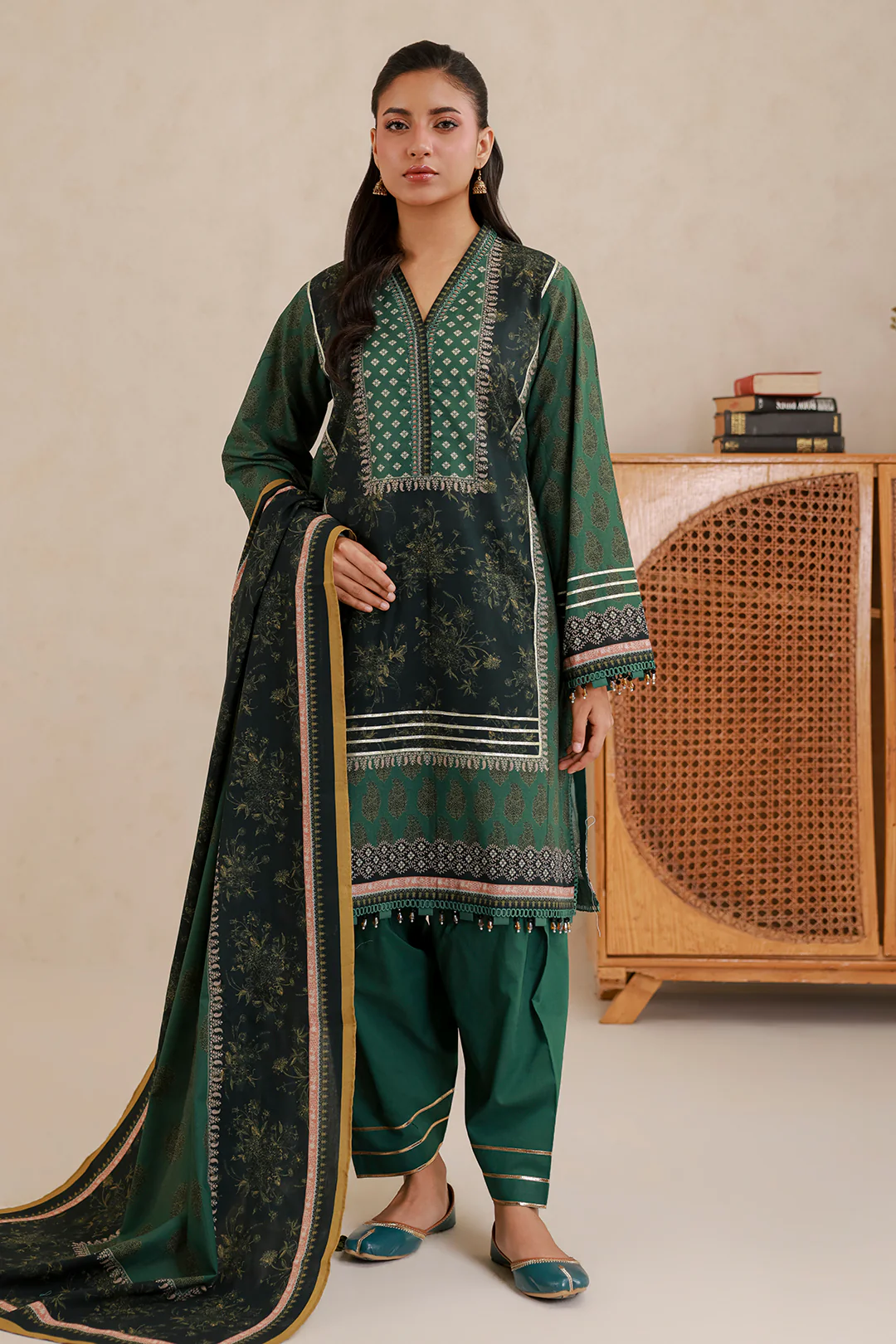 Shirt Shalwar Dupatta - 1019 - Image 4