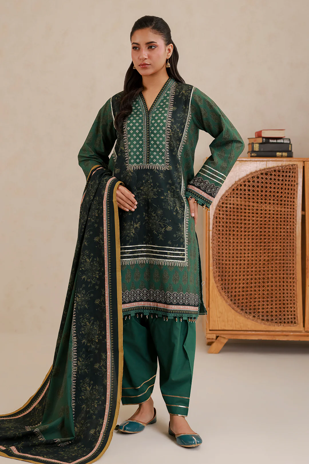 Shirt Shalwar Dupatta - 1019 - Image 5