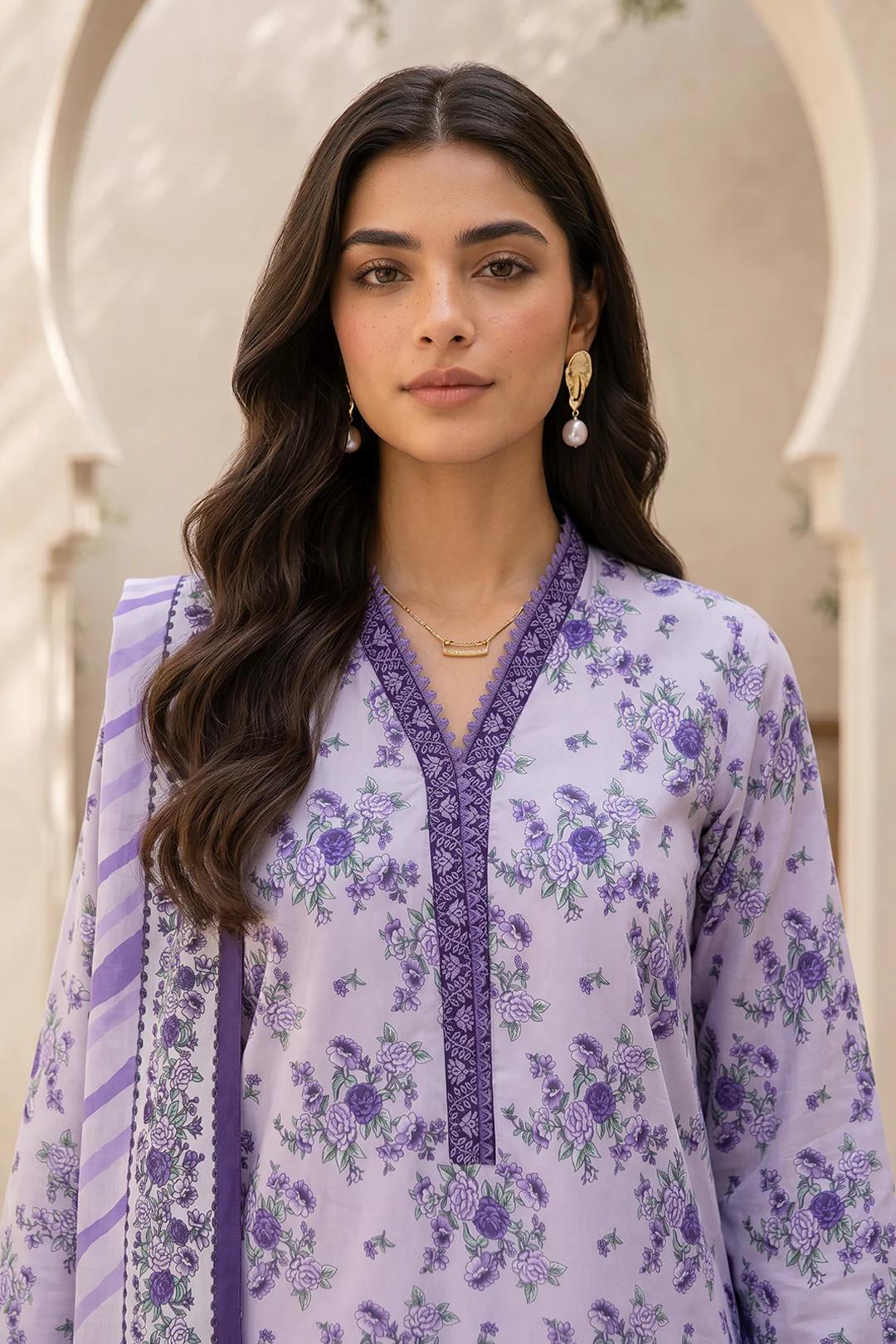 Shirt Shalwar Dupatta - 1024 - Image 2