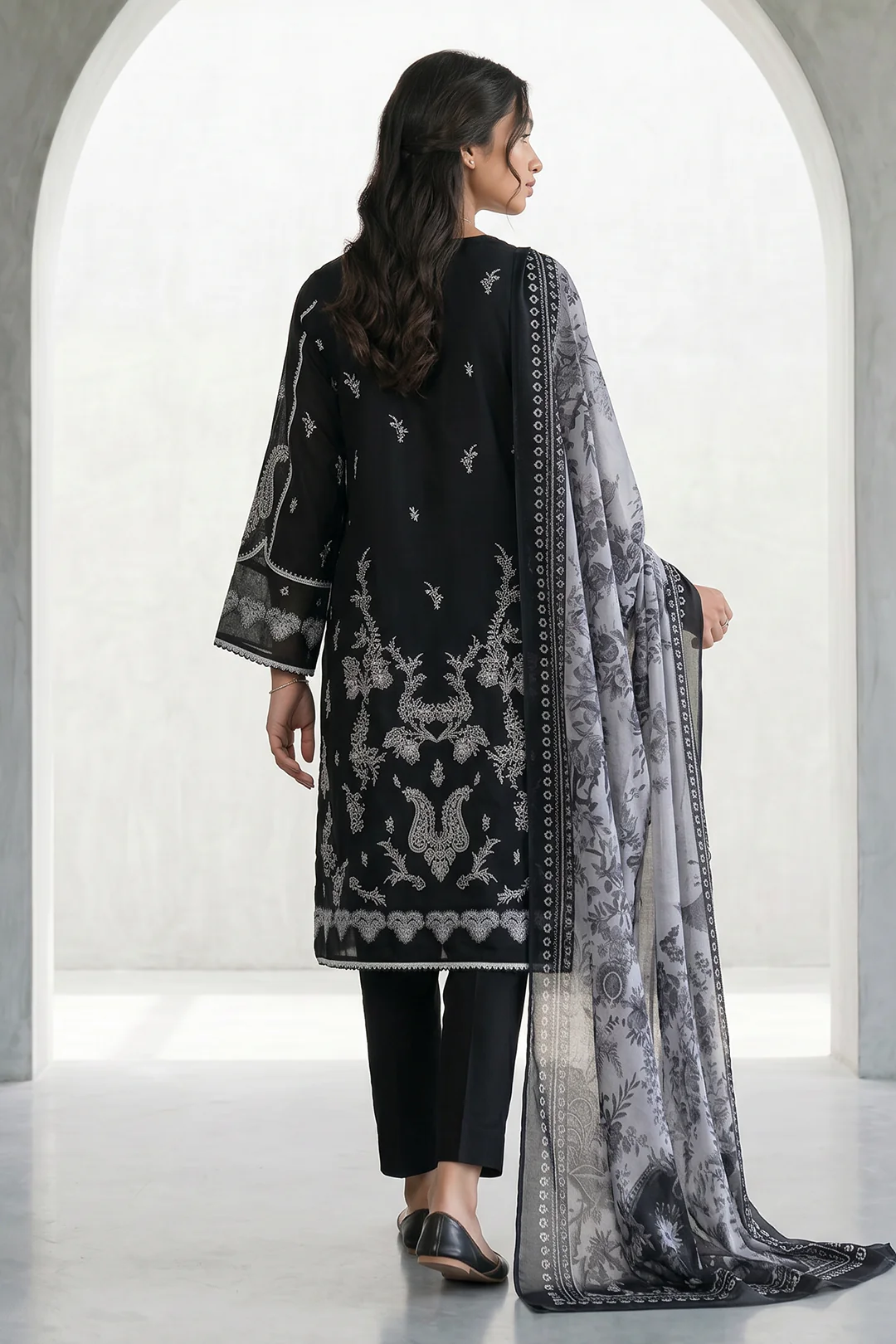 Shirt Shalwar Dupatta - 1028 - Image 7