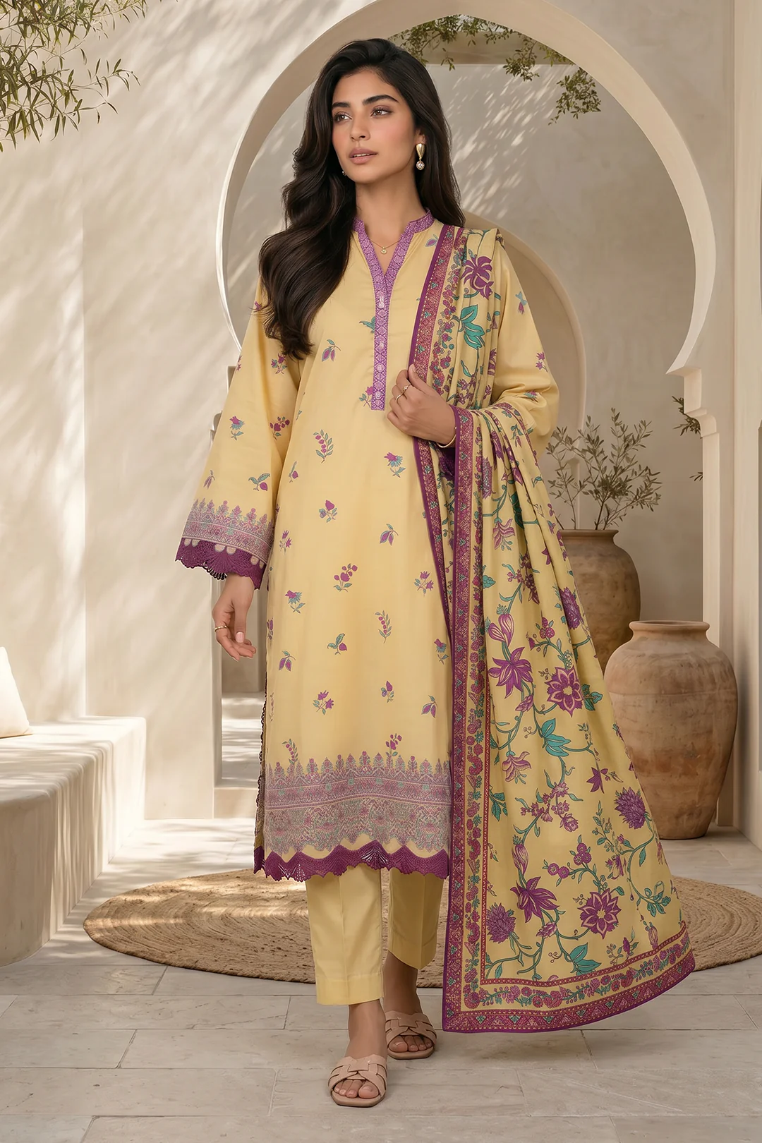 Shirt Shalwar Dupatta - 1147 - Image 2
