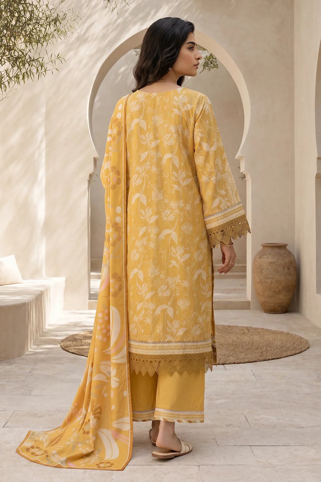 Shirt Shalwar Dupatta - 8038 - Image 6