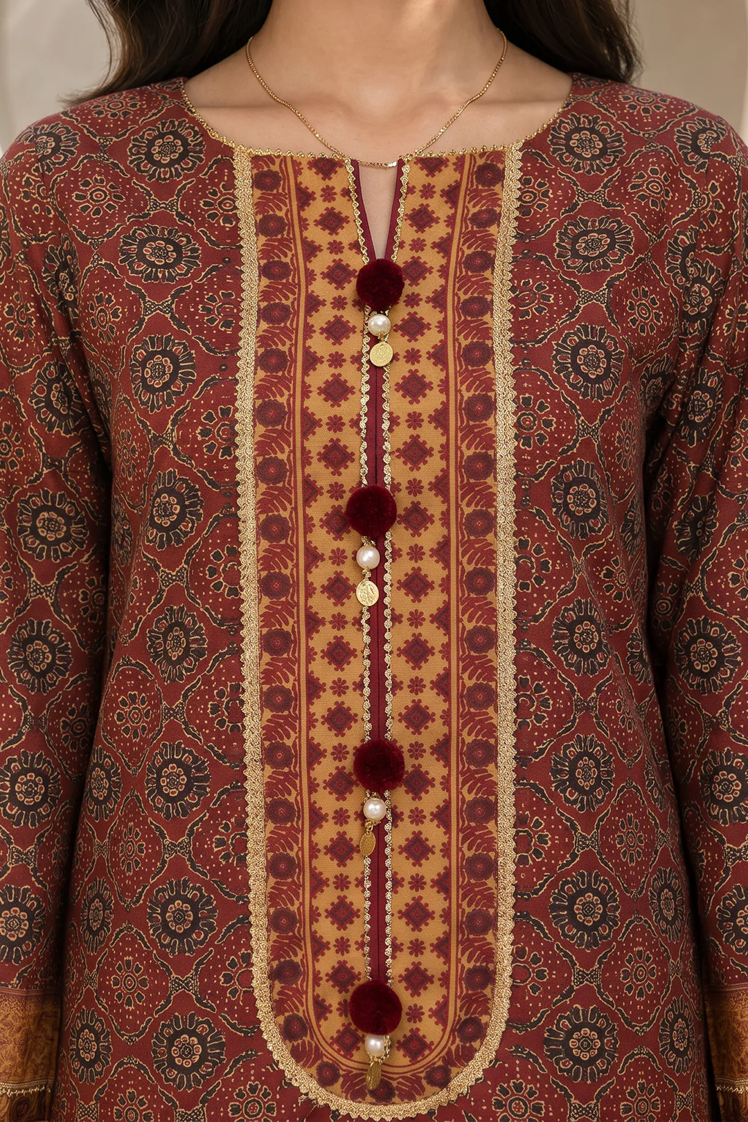 Shirt Shalwar Dupatta - 8042 - Image 3