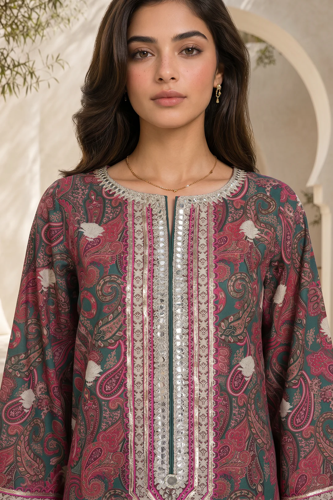 Shirt Shalwar Dupatta - 8044 - Image 3