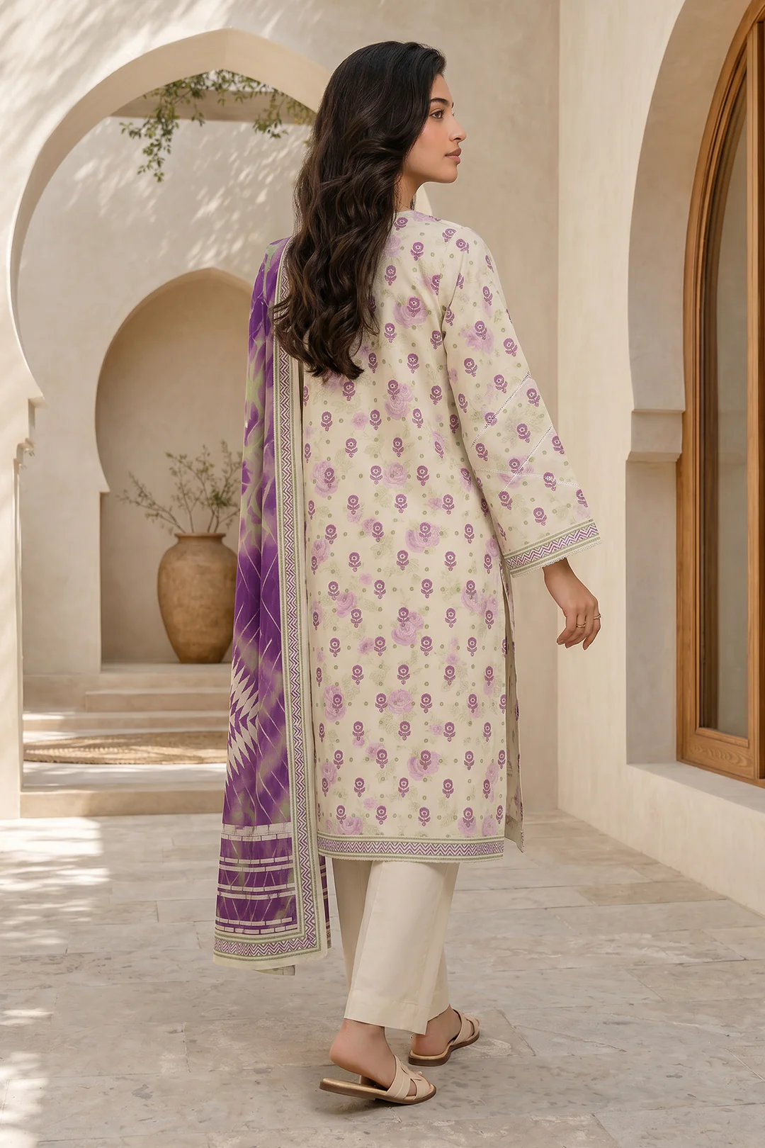 Shirt Shalwar Dupatta - 8053 - Image 6