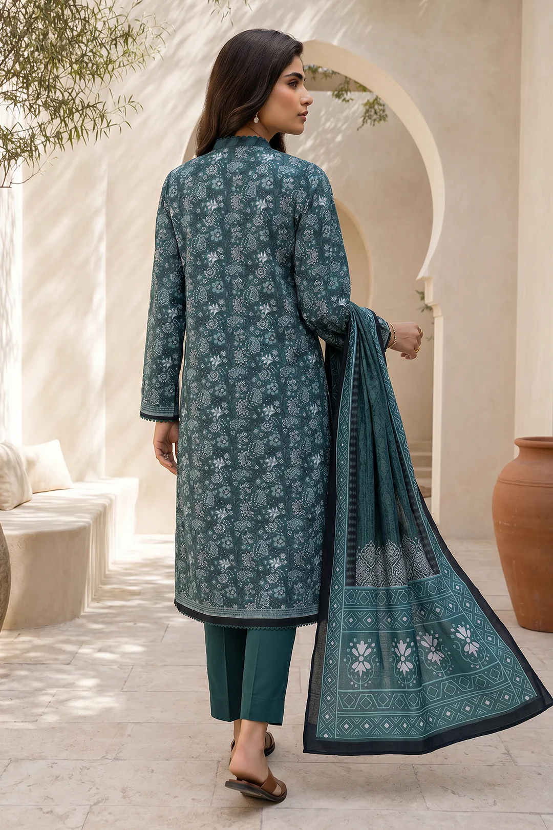 Shirt Shalwar Dupatta - 8054 - Image 6