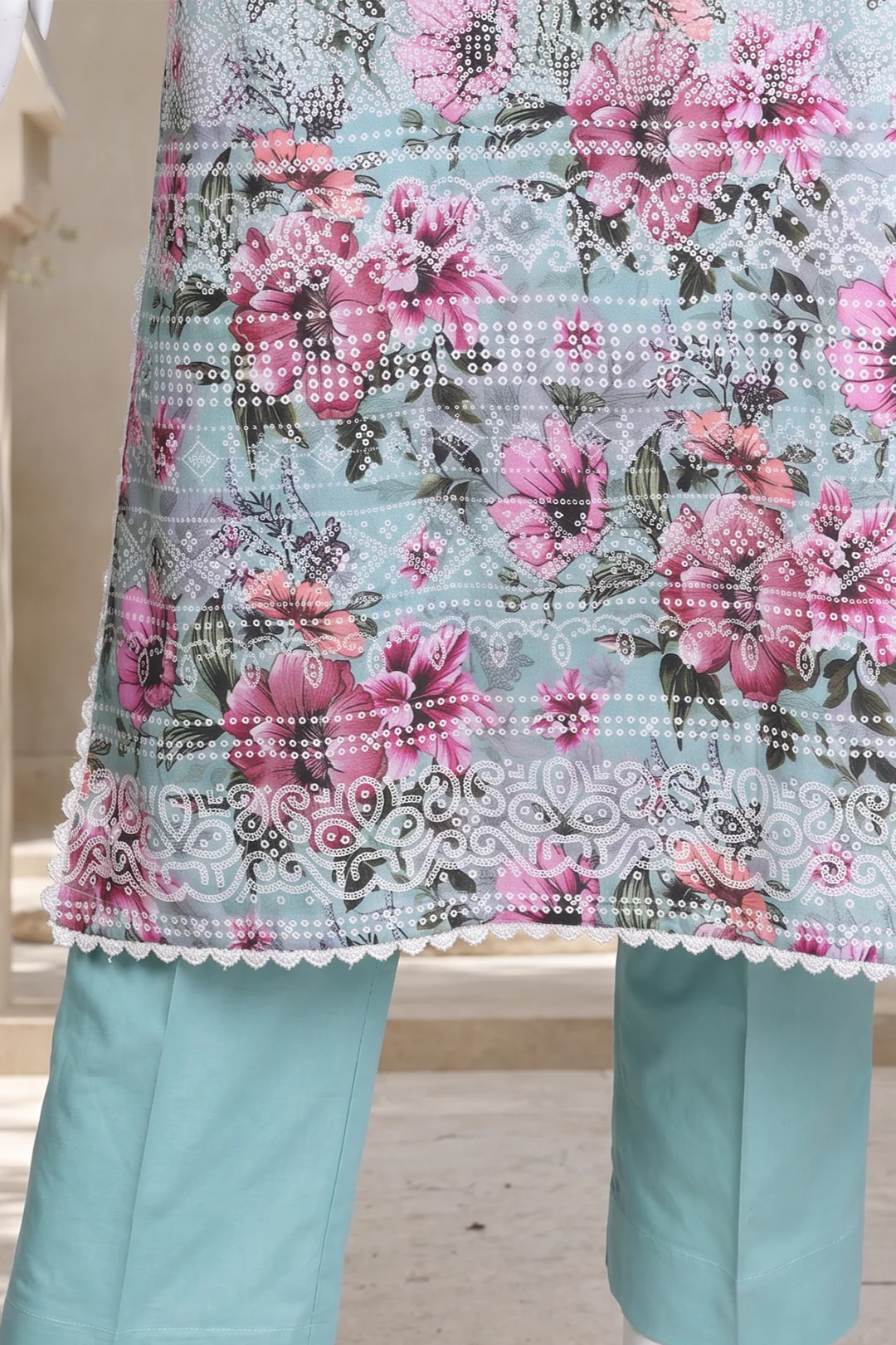 Shirt Shalwar Dupatta - 8055 - Image 4