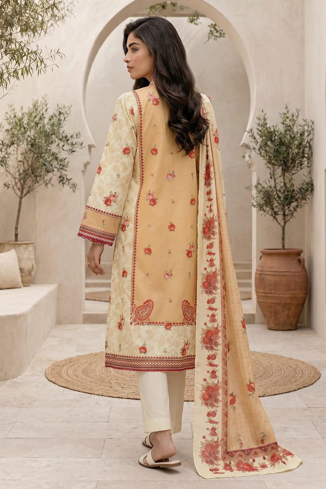 Shirt Shalwar Dupatta - 8057 - Image 6
