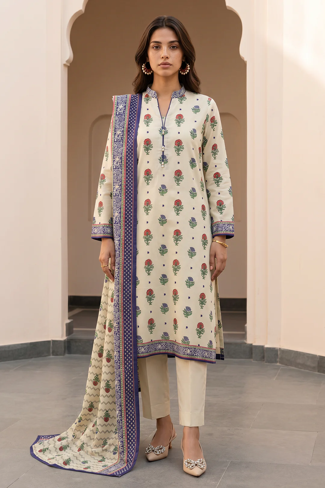 Shirt Shalwar Dupatta - 8065