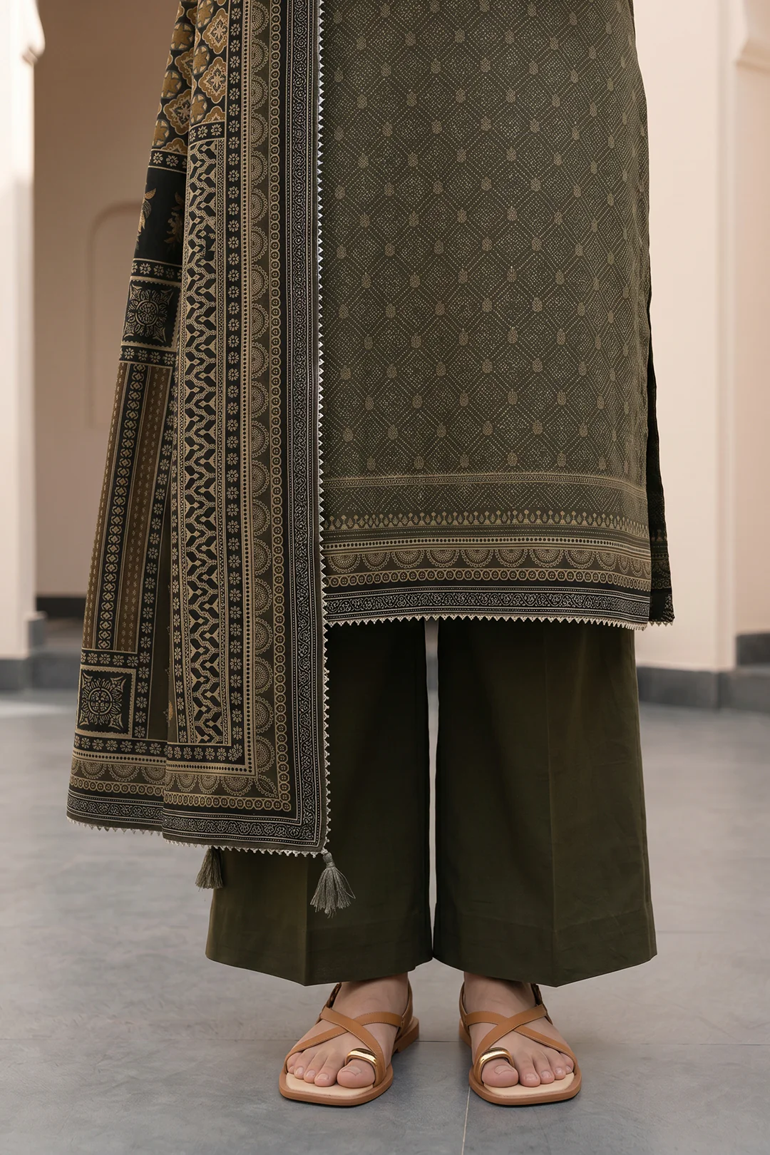 Shirt Shalwar Dupatta - 8104 - Image 4