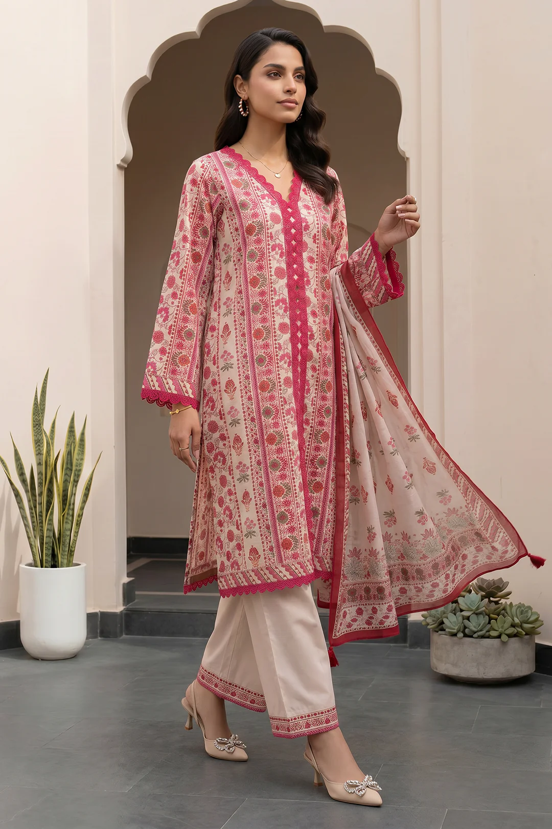 Shirt Shalwar Dupatta - 8109 - Image 2