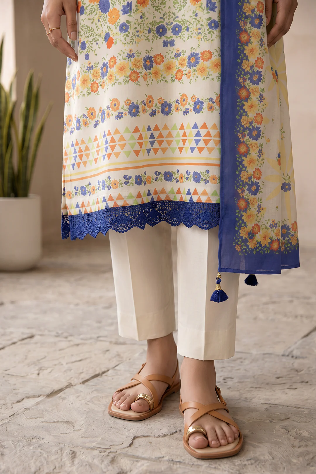 Shirt Shalwar Dupatta - 8114 - Image 5