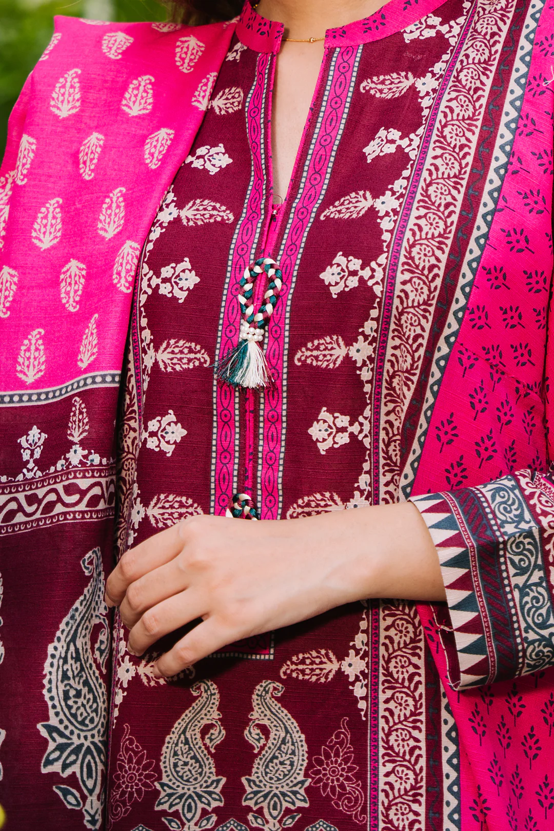 Shirt Shalwar Dupatta - 0184 - Image 4
