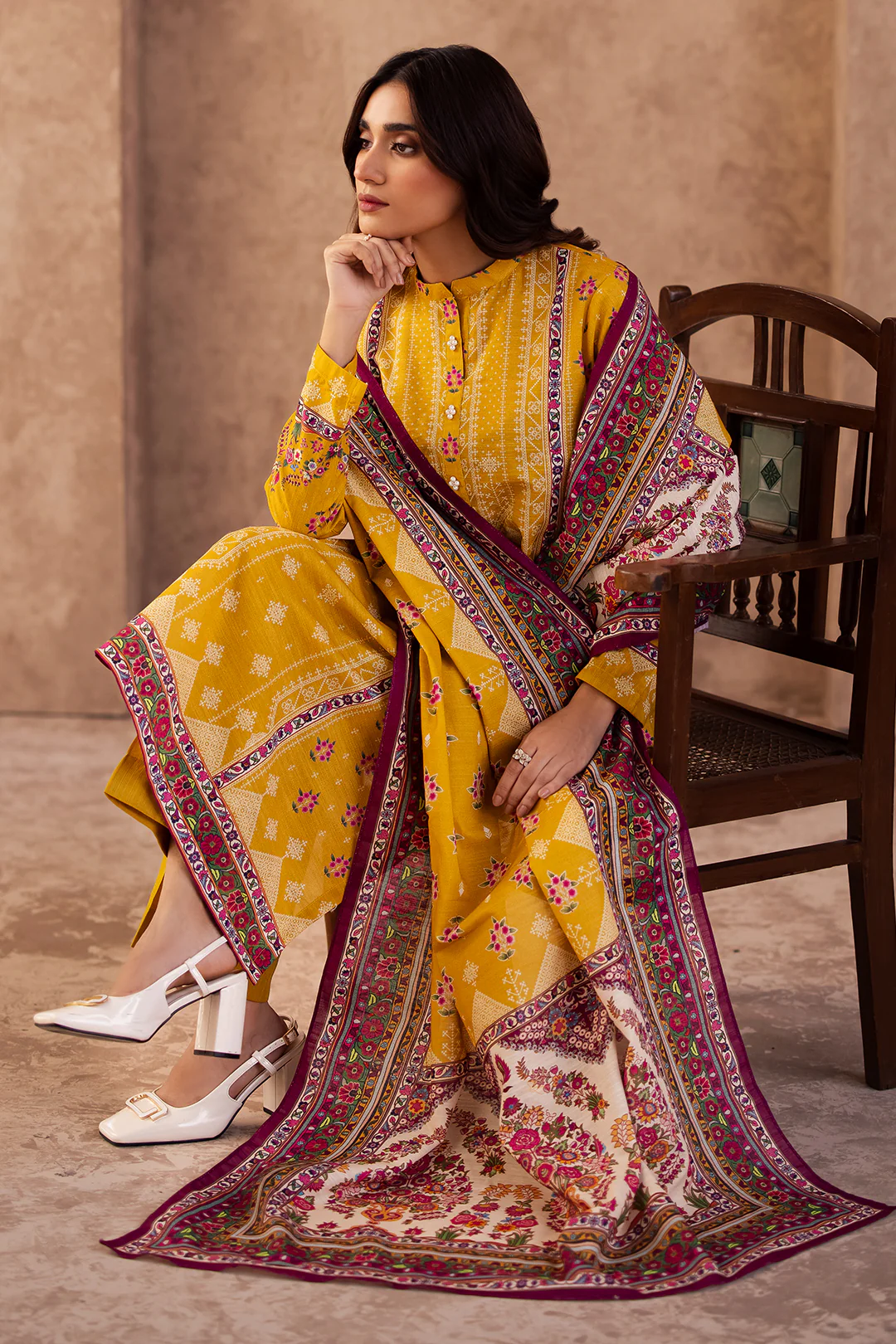 Shirt Shalwar Dupatta - 0186 - Image 3