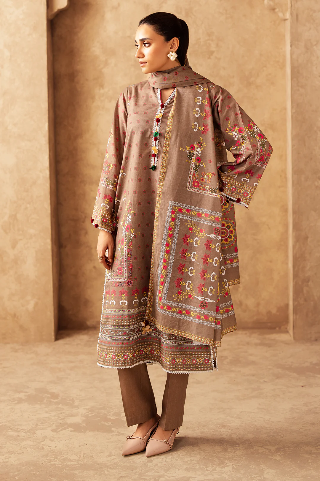 Shirt Shalwar Dupatta - 0190 - Image 3