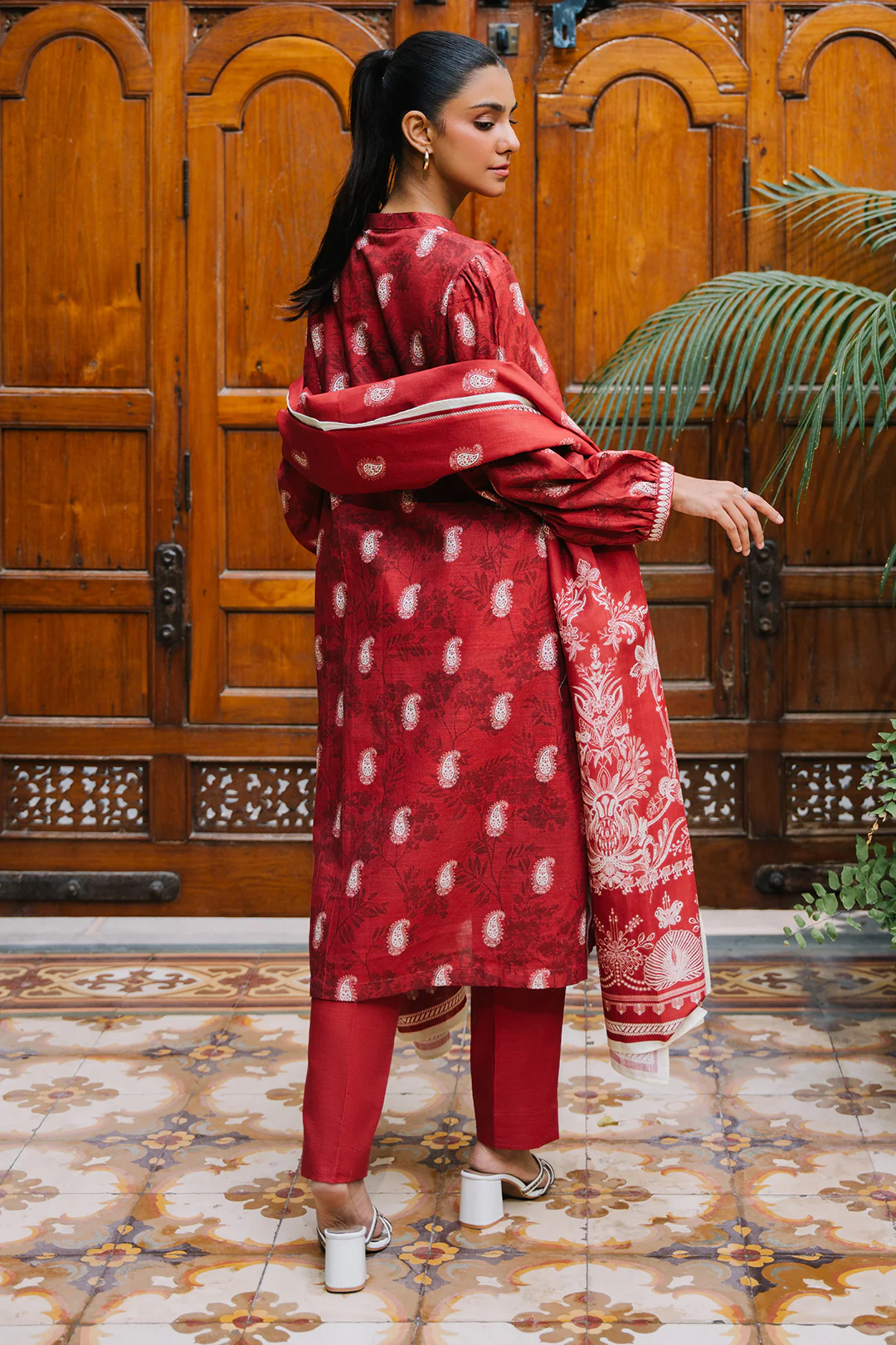 Shirt Shalwar Dupatta - 0193 - Image 4
