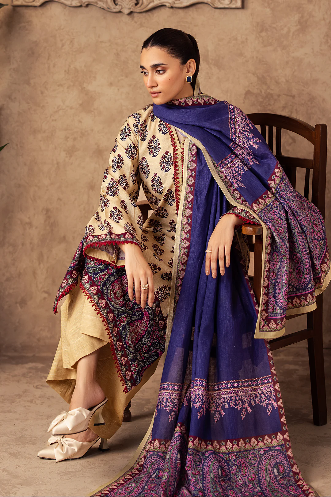 Shirt Shalwar Dupatta - 0195 - Image 3