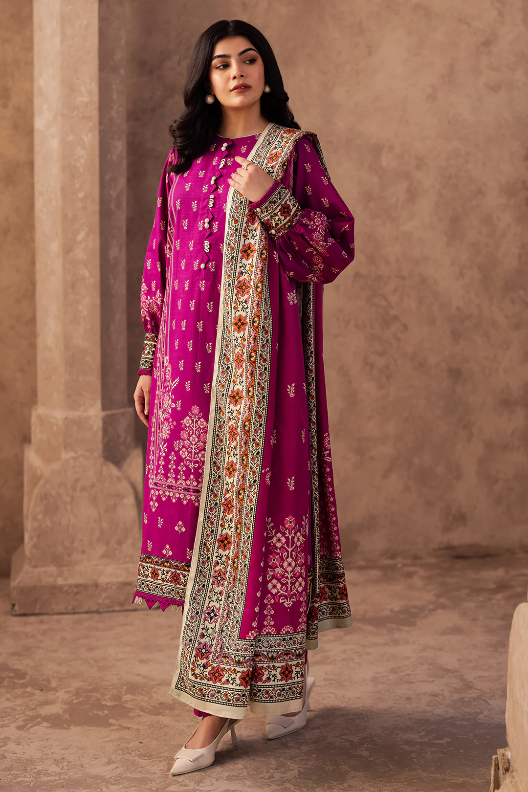 Shirt Shalwar Dupatta - 0196 - Image 3