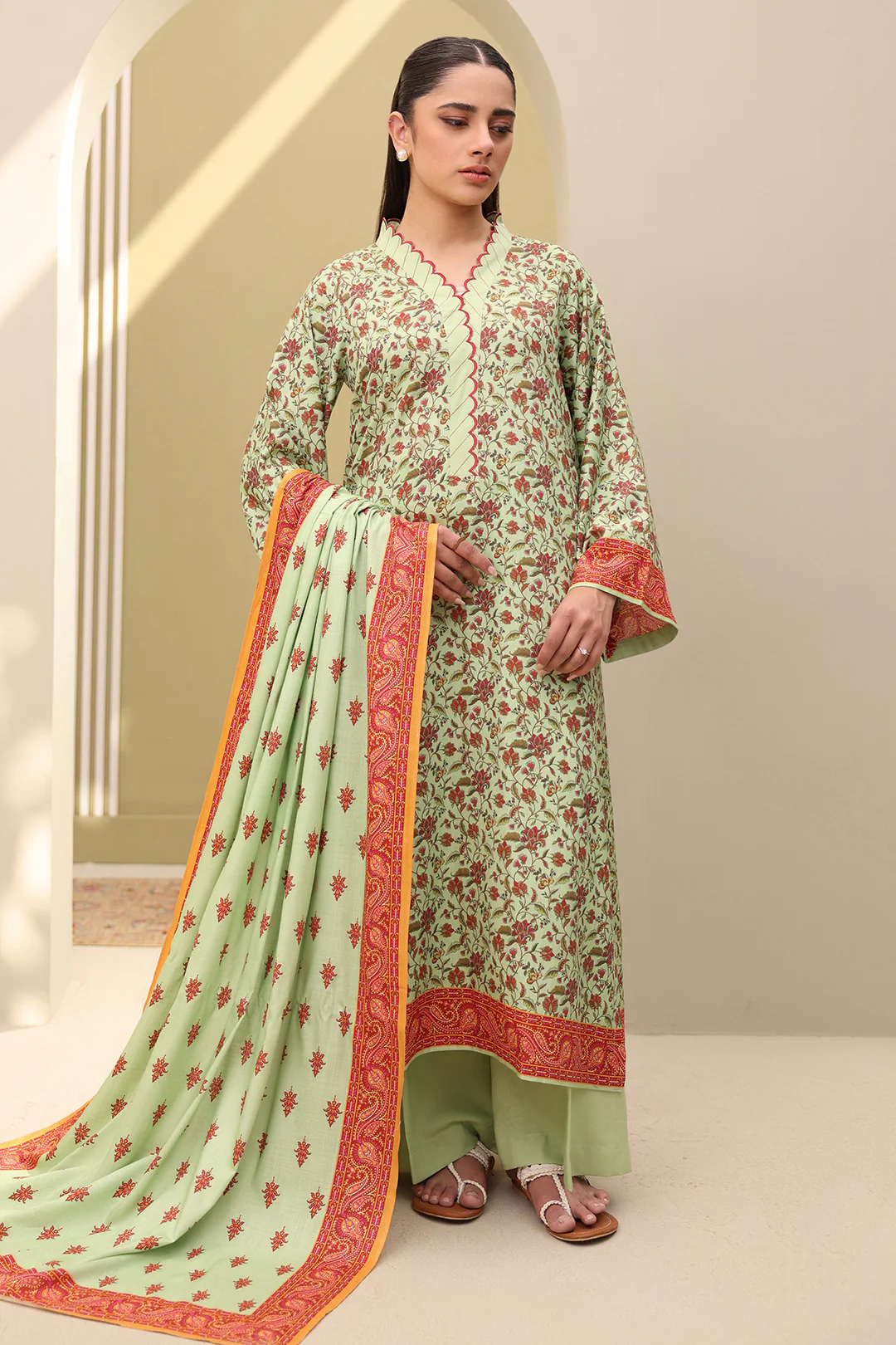 Shirt Shalwar Dupatta - 0202 - Image 4