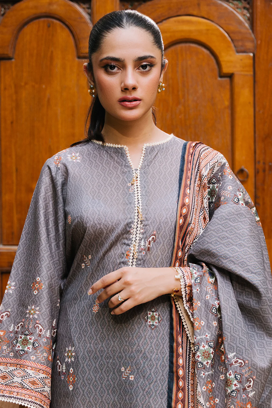 Shirt Shalwar Dupatta - 0210 - Image 2