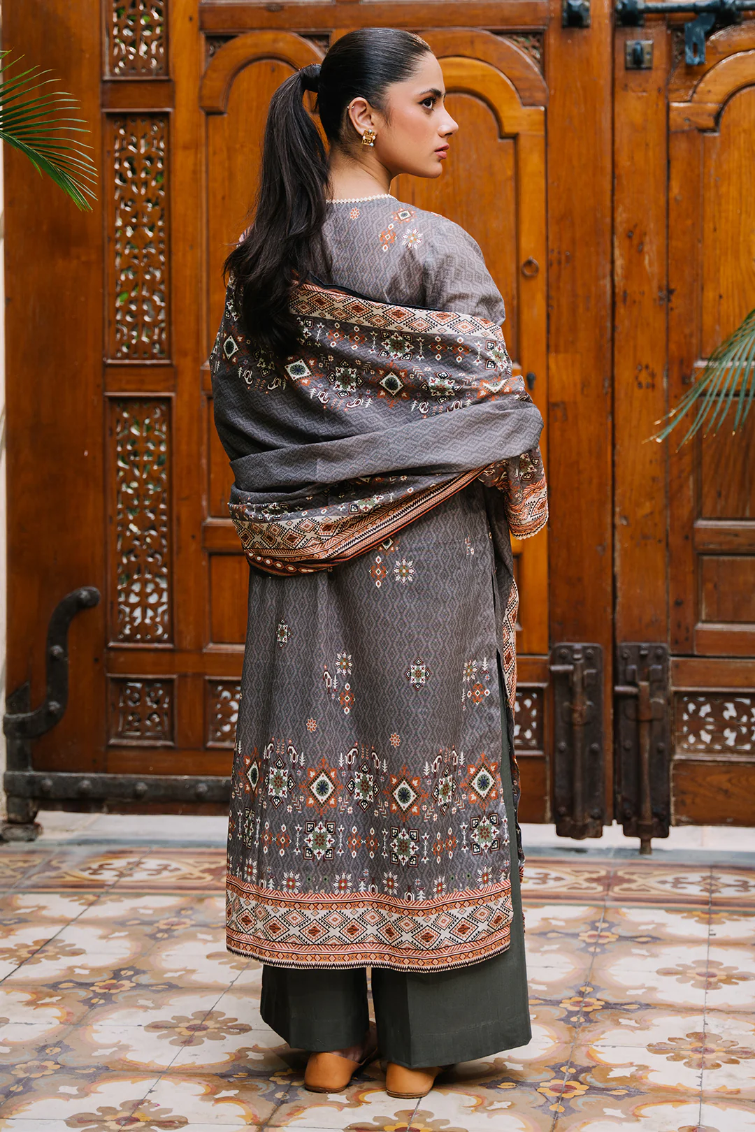 Shirt Shalwar Dupatta - 0210 - Image 5
