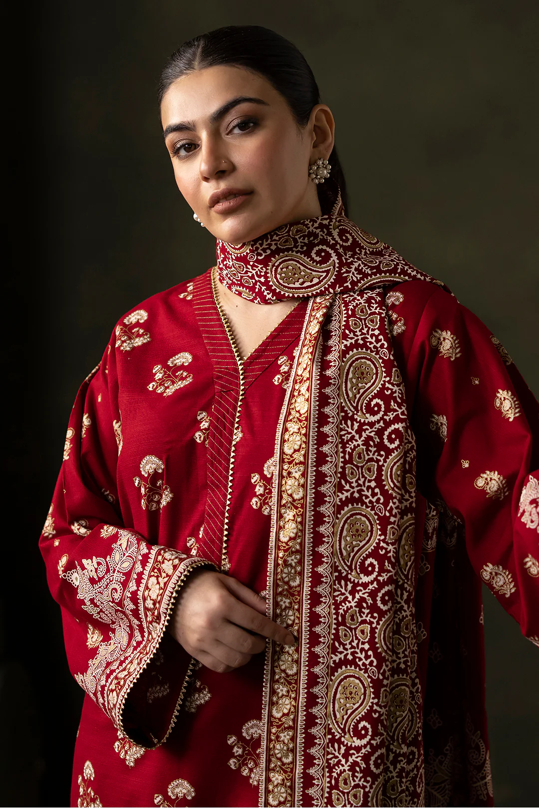 Shirt Shalwar Dupatta - 0213 - Image 2