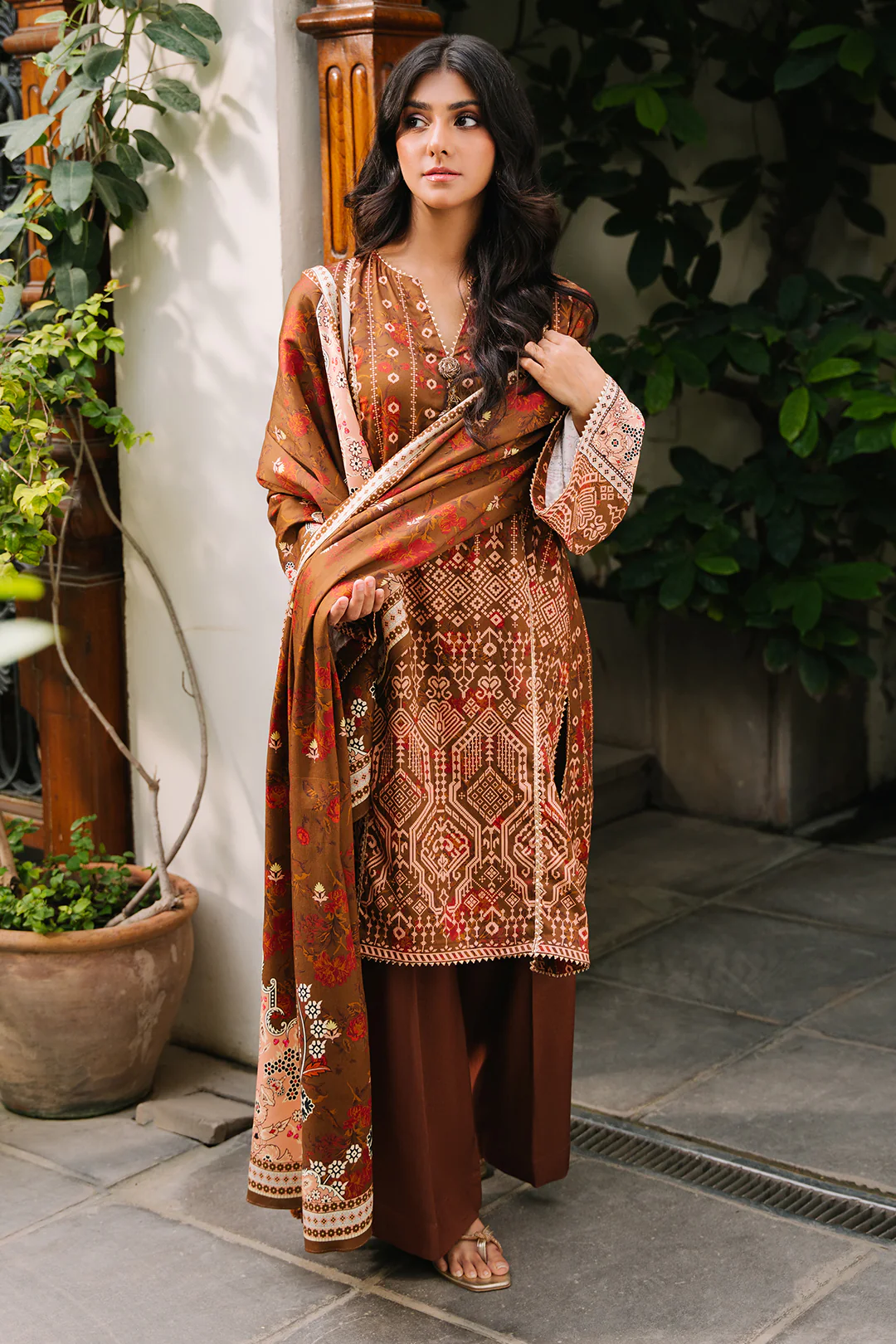 Shirt Shalwar Dupatta - 0217 - Image 7