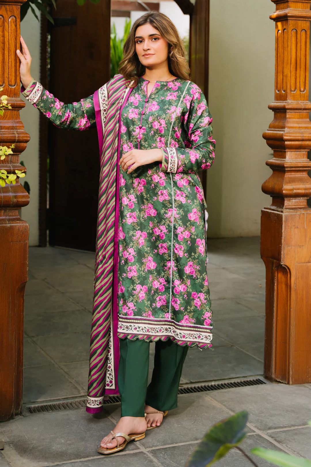 Shirt Shalwar Dupatta - 0219 - Image 3