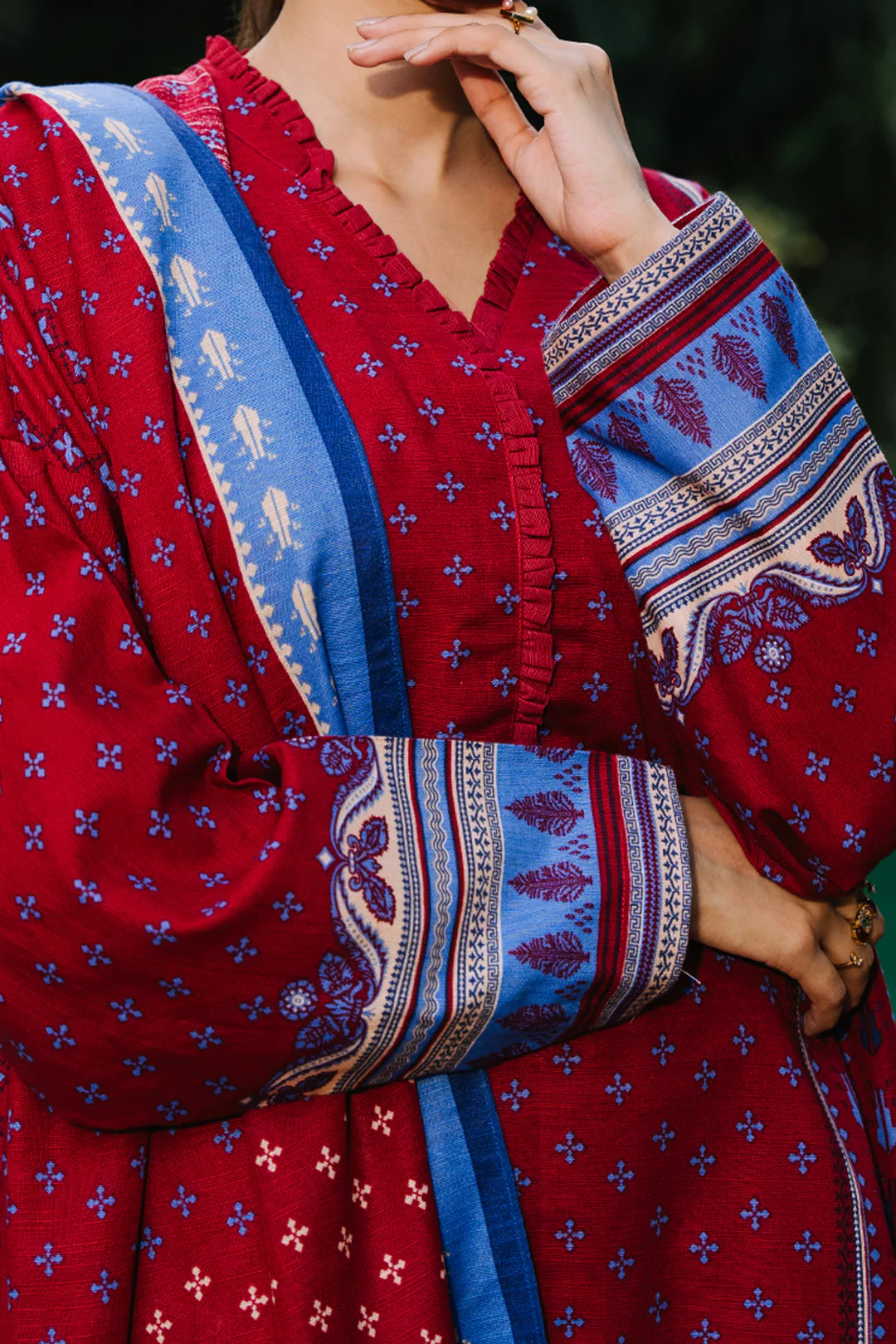 Shirt Shalwar Dupatta - 0273 - Image 4