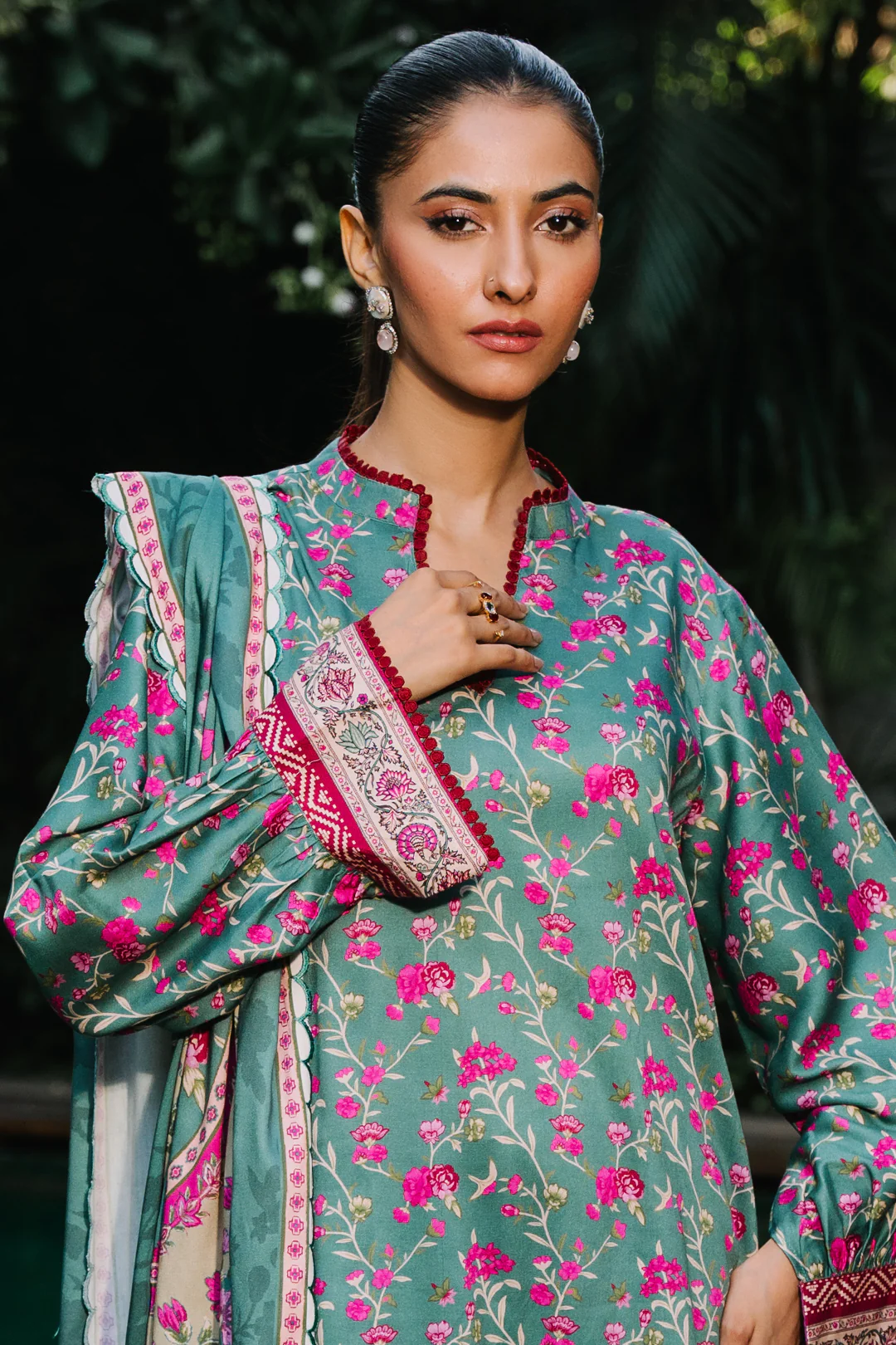 Shirt Shalwar Dupatta - 0296 - Image 2